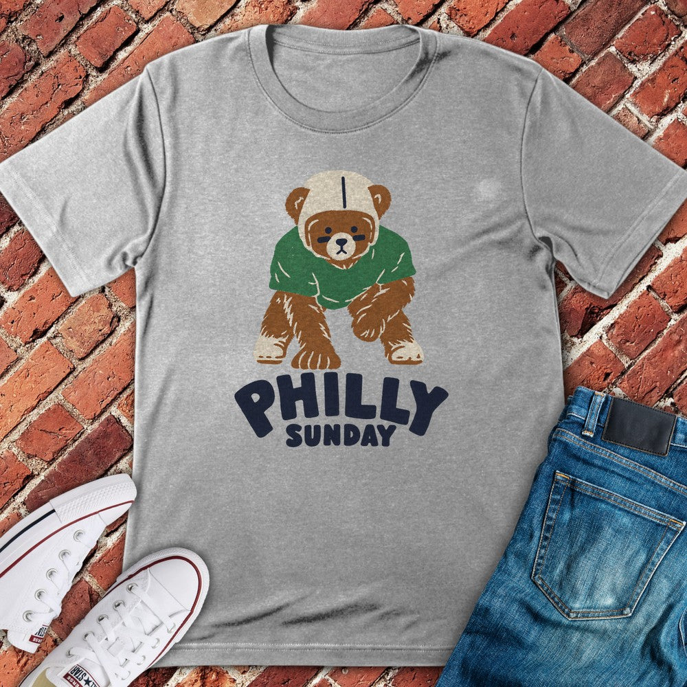 Linebacker Teddy T-Shirt - Sport Grey