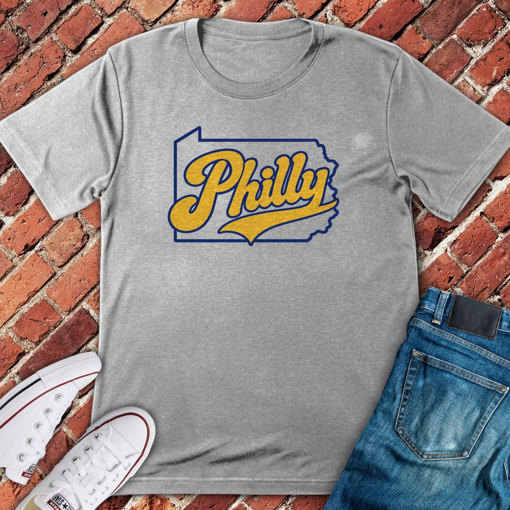 Keystone Script T-Shirt - Sport Grey