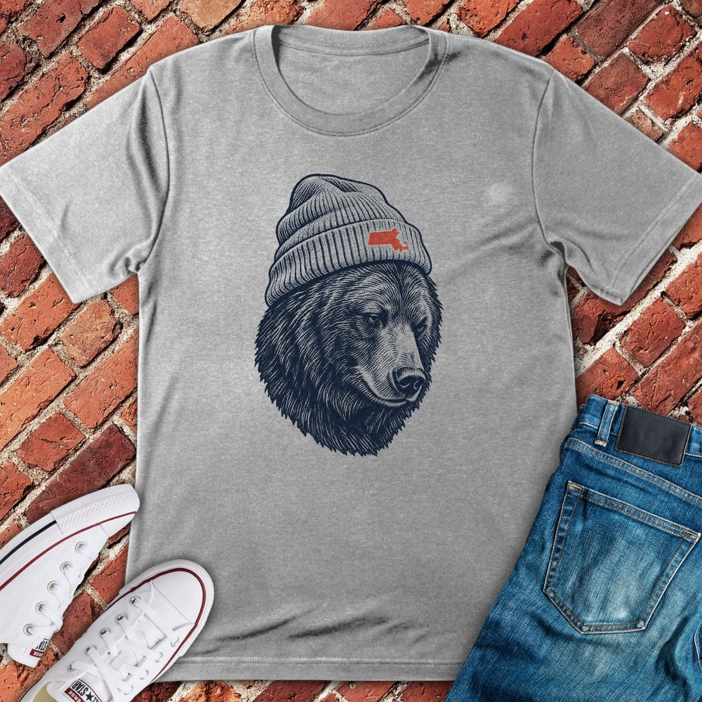 Beanie Bruin T-Shirt - Sport Grey