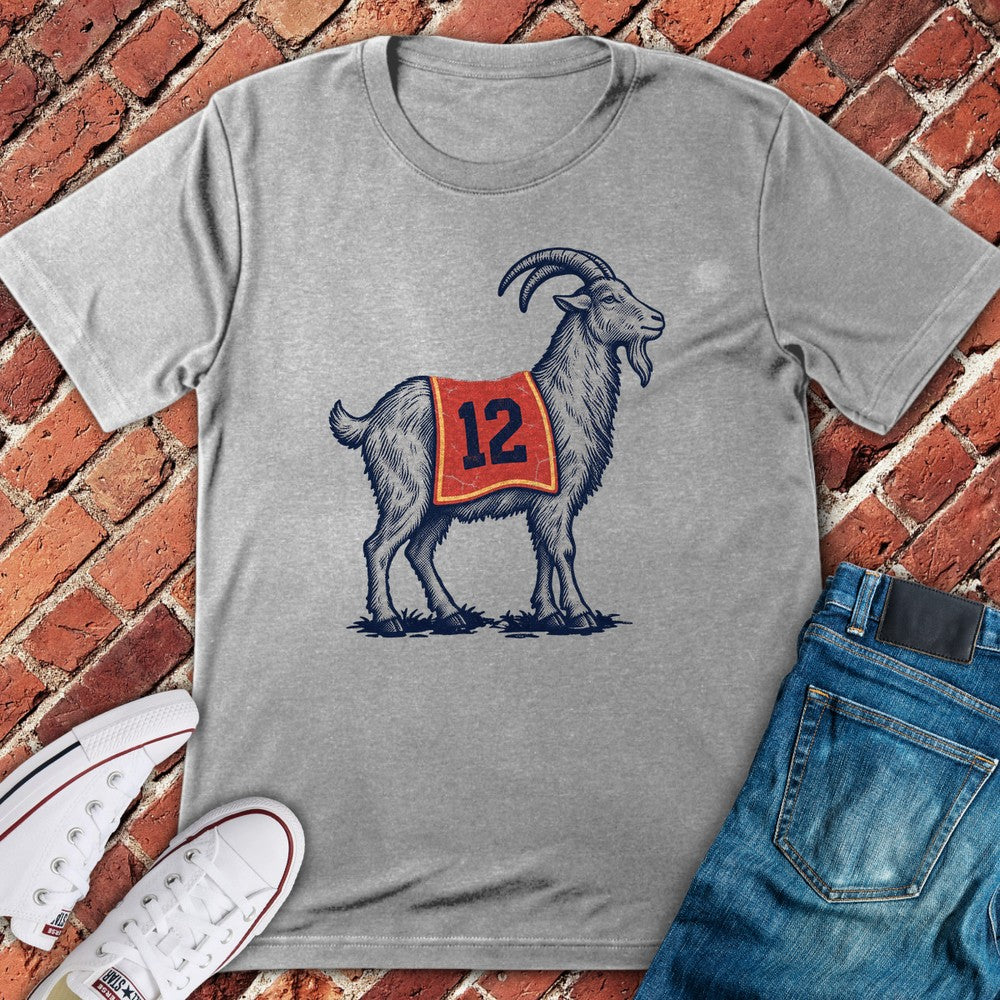 Goat Twelve T-Shirt - Sport Grey
