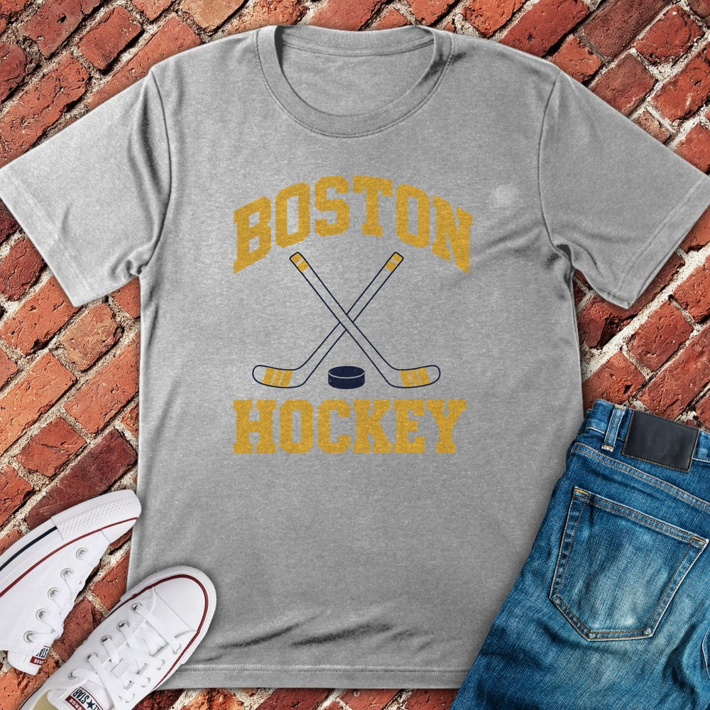 Boston Hockey T-Shirt - Sport Grey
