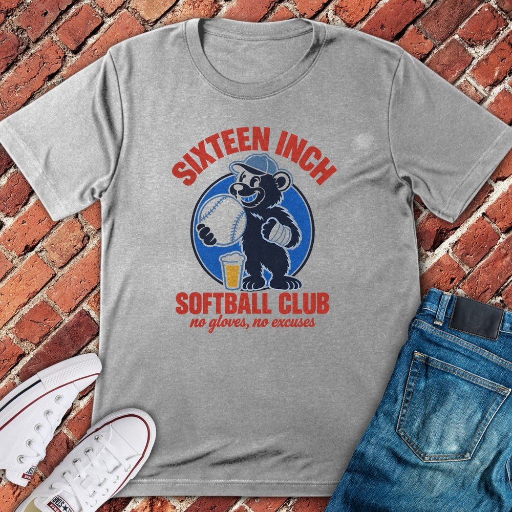 Sixteen Inch T-Shirt - Sport Grey