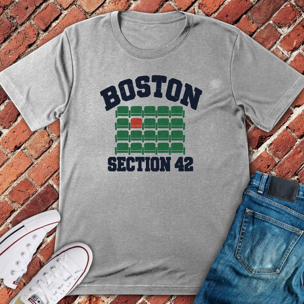 Red Seat T-Shirt - Sport Grey