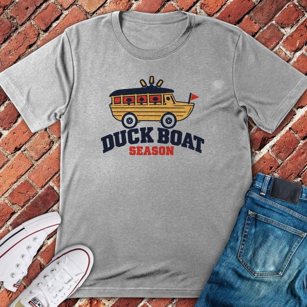Duck Boat T-Shirt - Sport Grey