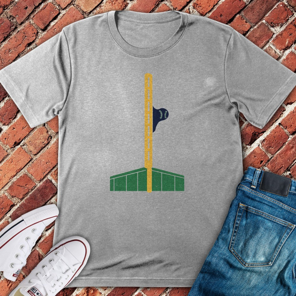 Foul Pole T-Shirt - Sport Grey