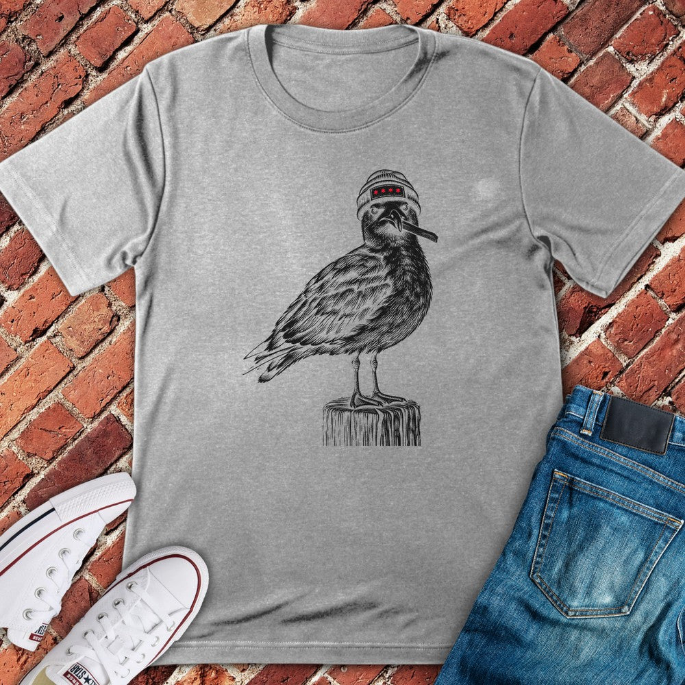 Beanie Gull T-Shirt - Sport Grey