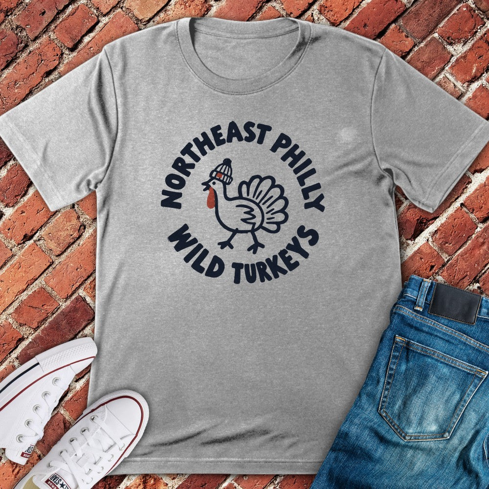Beanie Turkey T-Shirt - Sport Grey