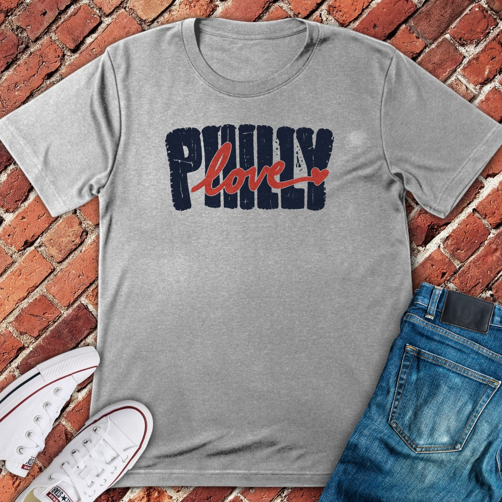 Philly Love T-Shirt - Sport Grey