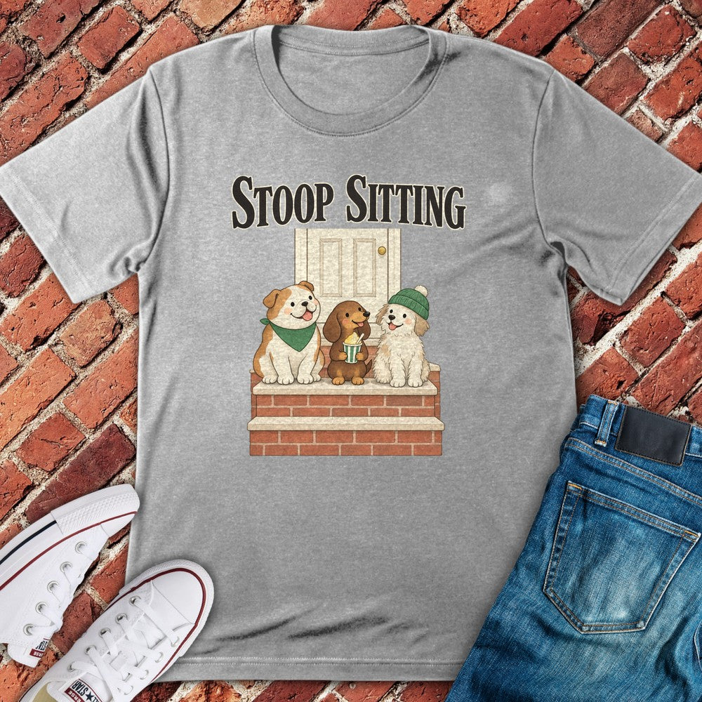 Stoop Dogs T-Shirt - Sport Grey