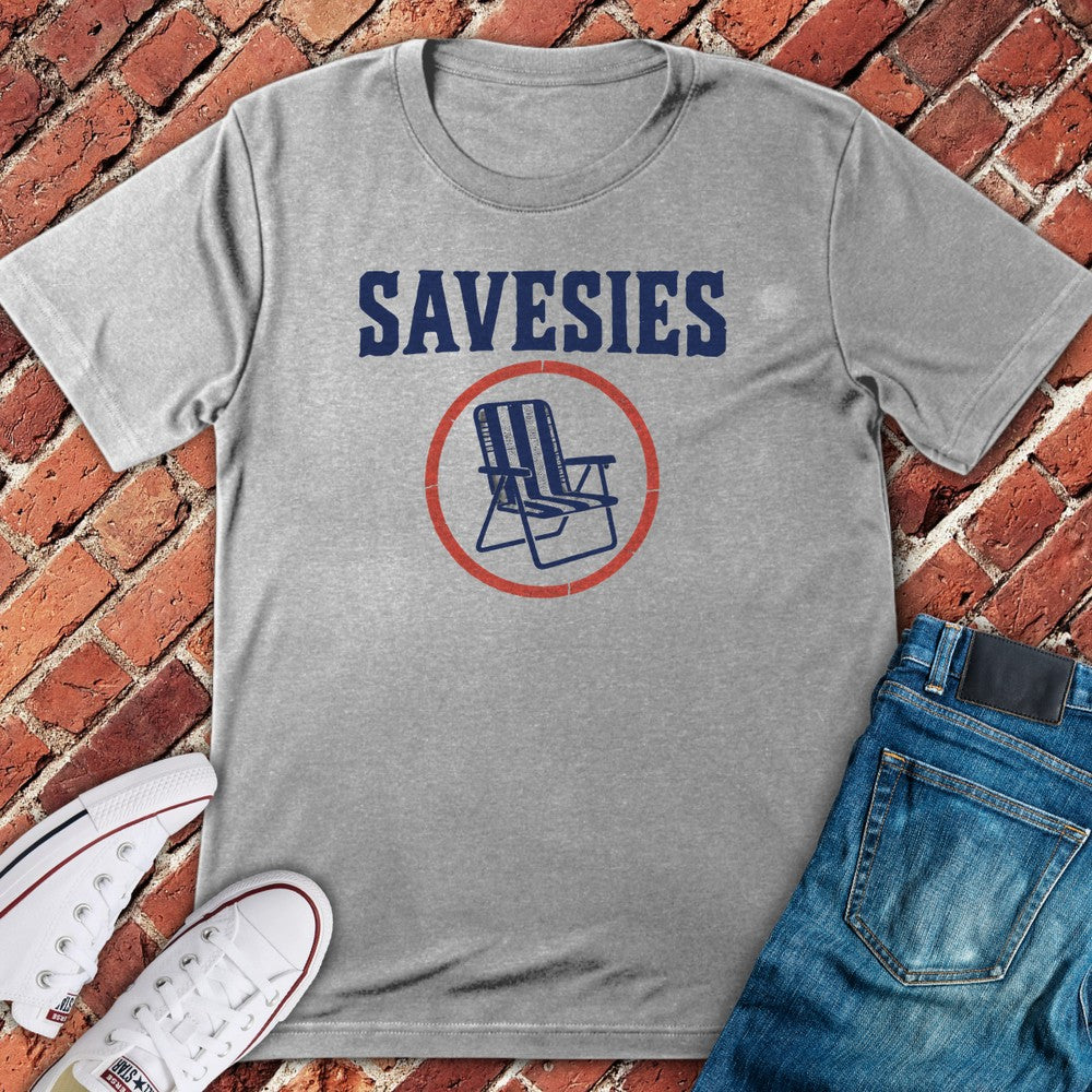 Savesies Chair T-Shirt - Sport Grey