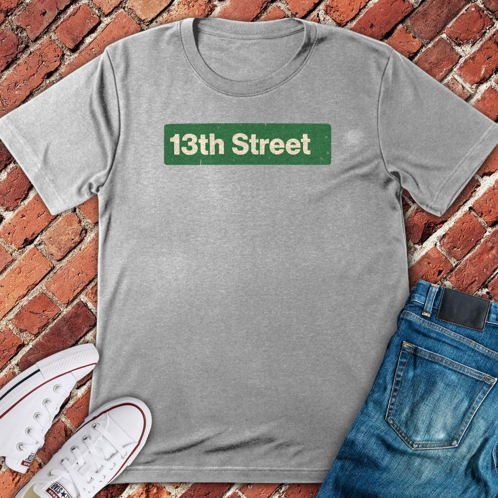 Thirteenth Stop T-Shirt - Sport Grey
