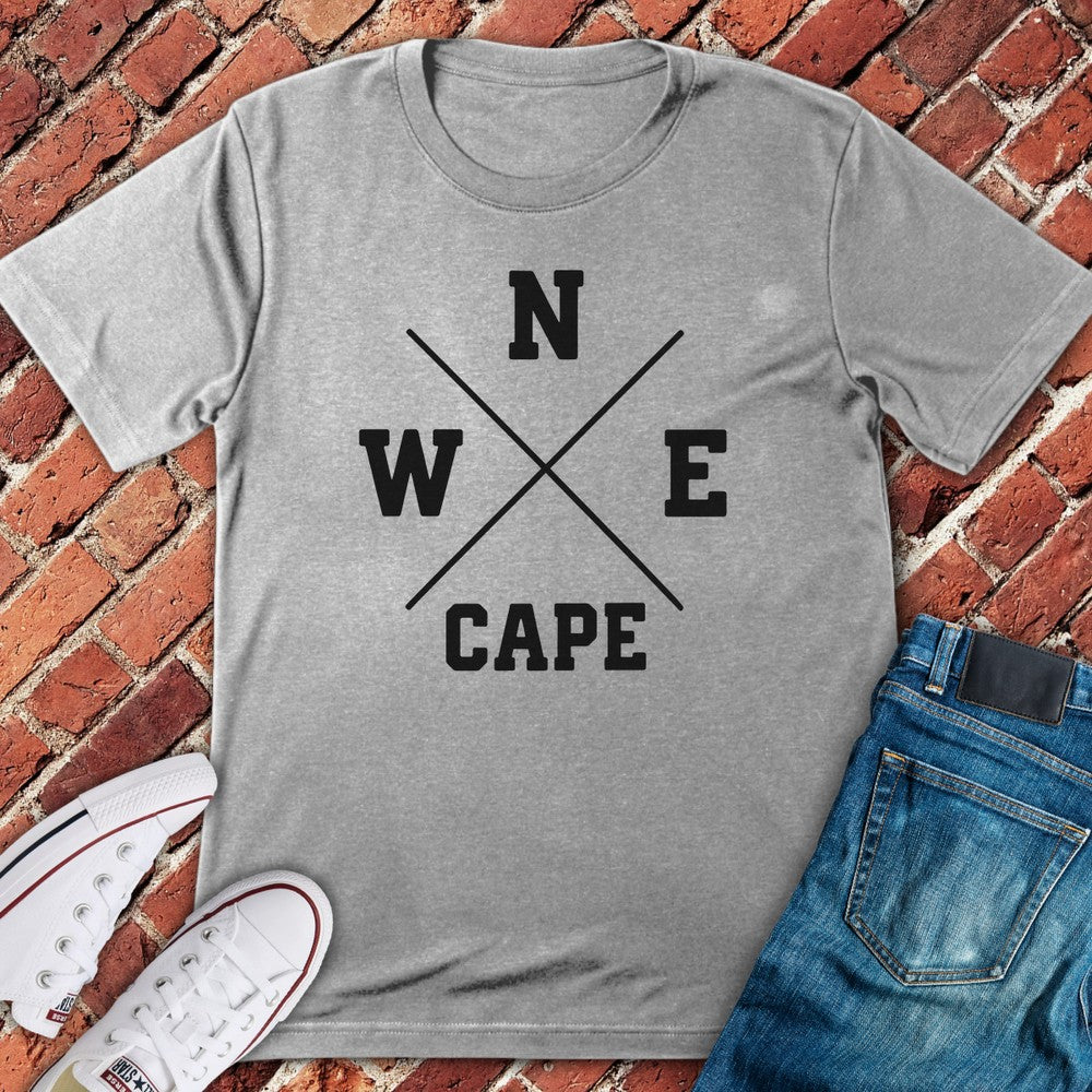 Cape Compass T-Shirt - Sport Grey