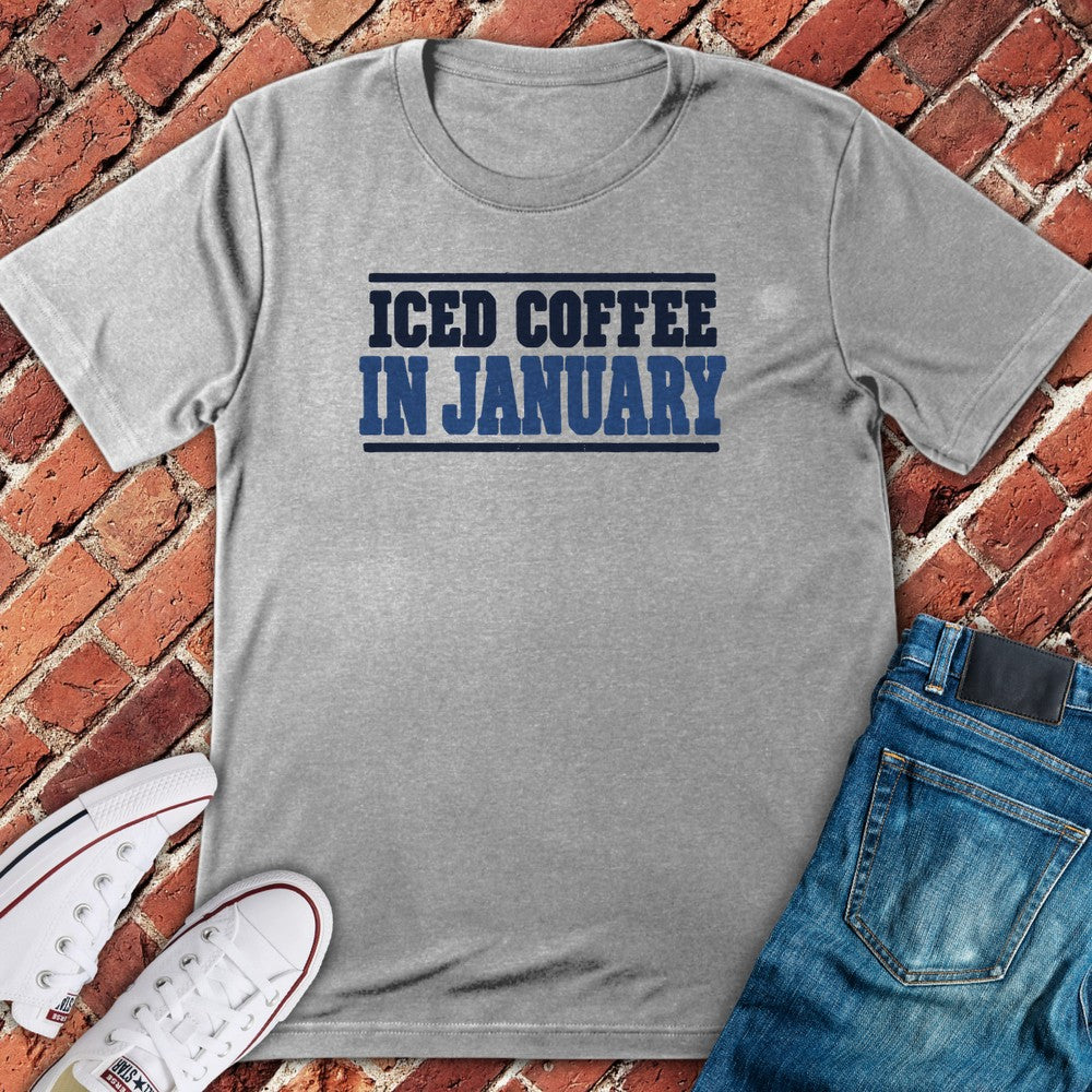 Iced January T-Shirt - Sport Grey