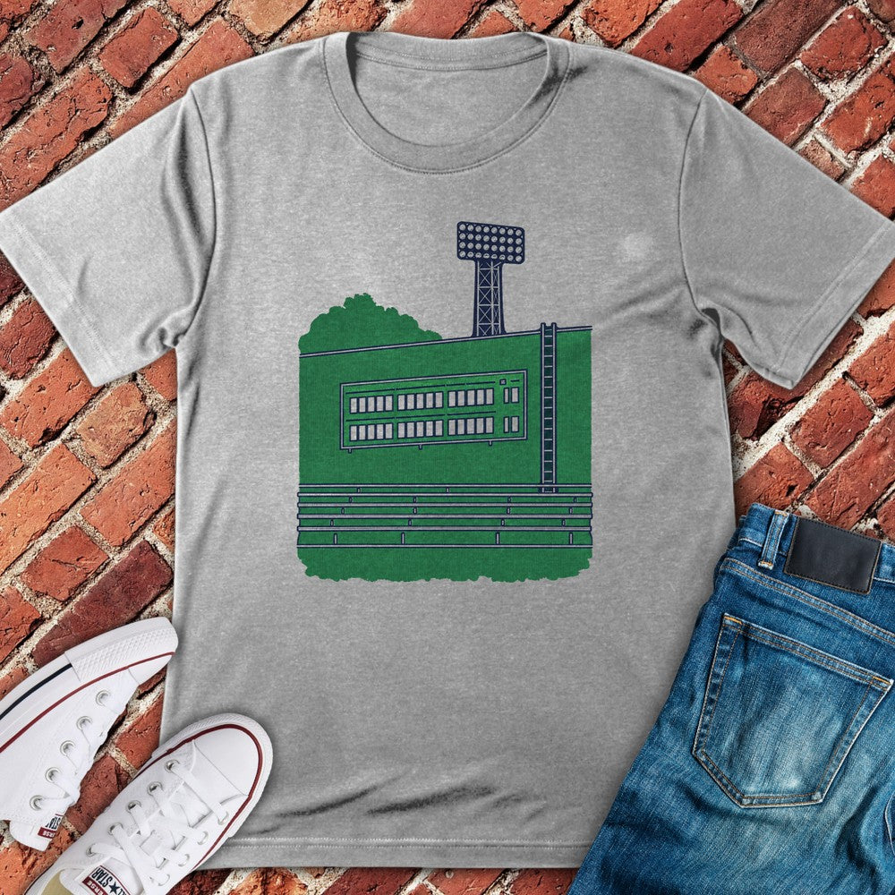 Green Wall T-Shirt - Sport Grey