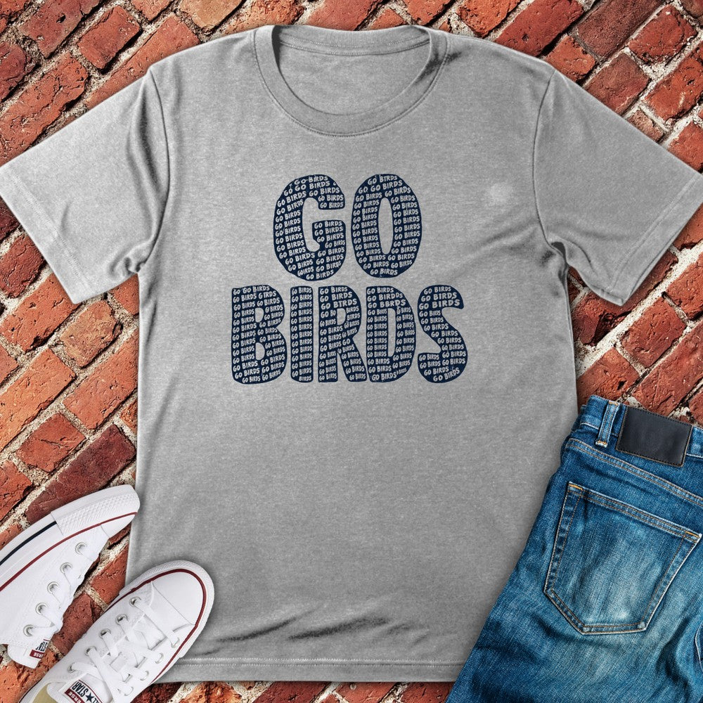Birds Chant T-Shirt - Sport Grey