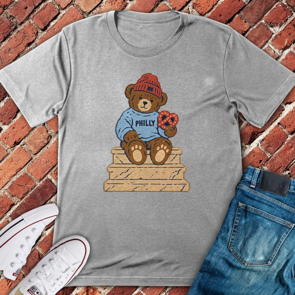 Stoop Teddy T-Shirt - Sport Grey