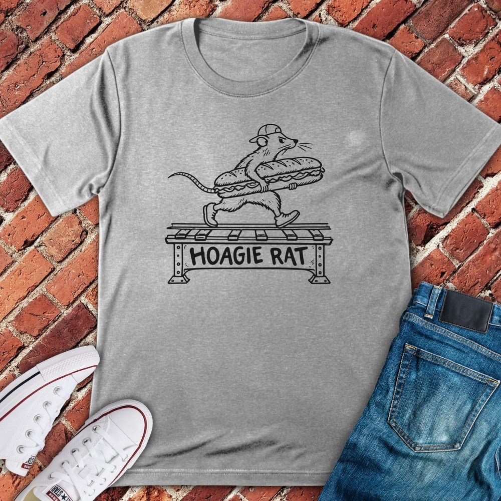 Hoagie Rat T-Shirt - Sport Grey