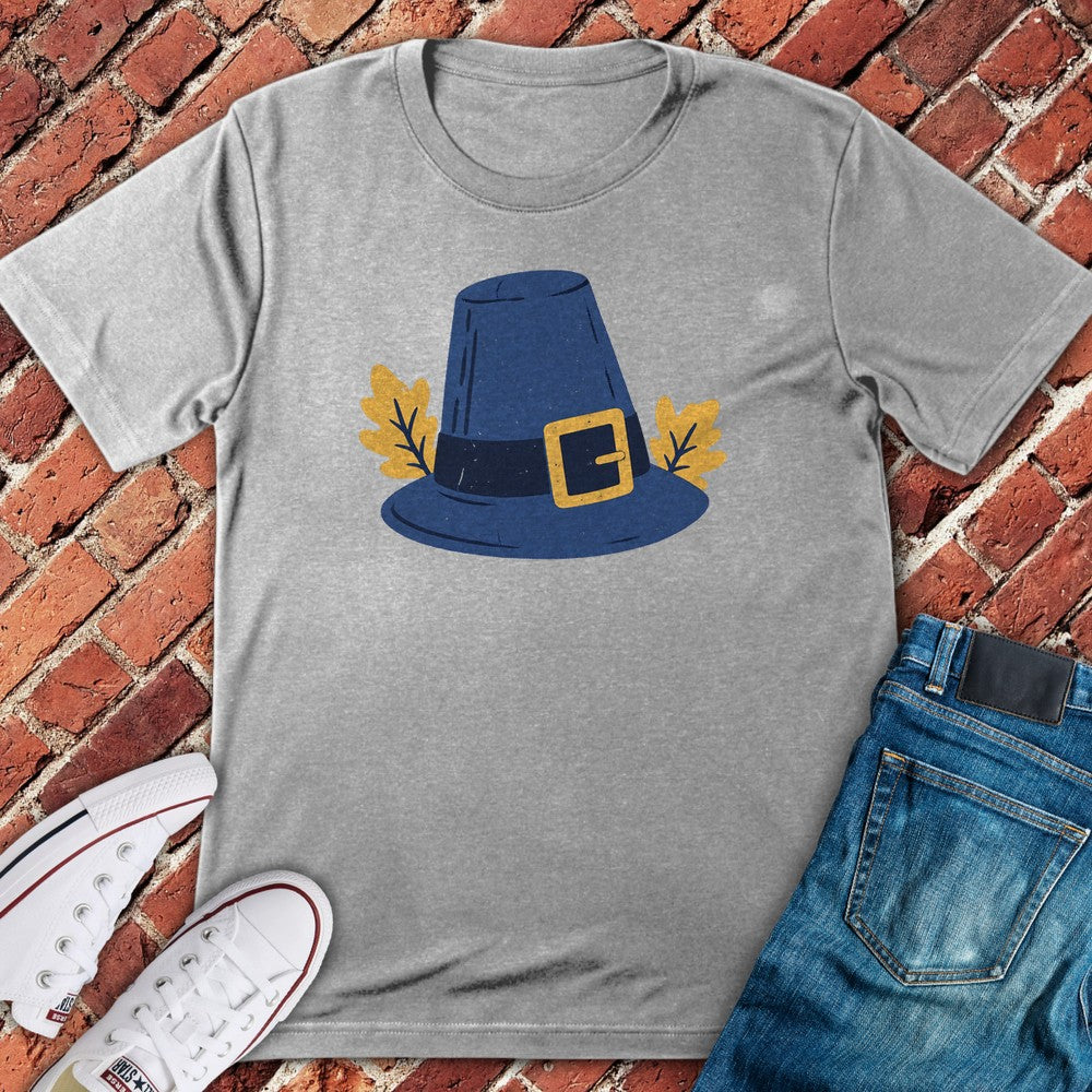 Pilgrim Hat T-Shirt - Sport Grey