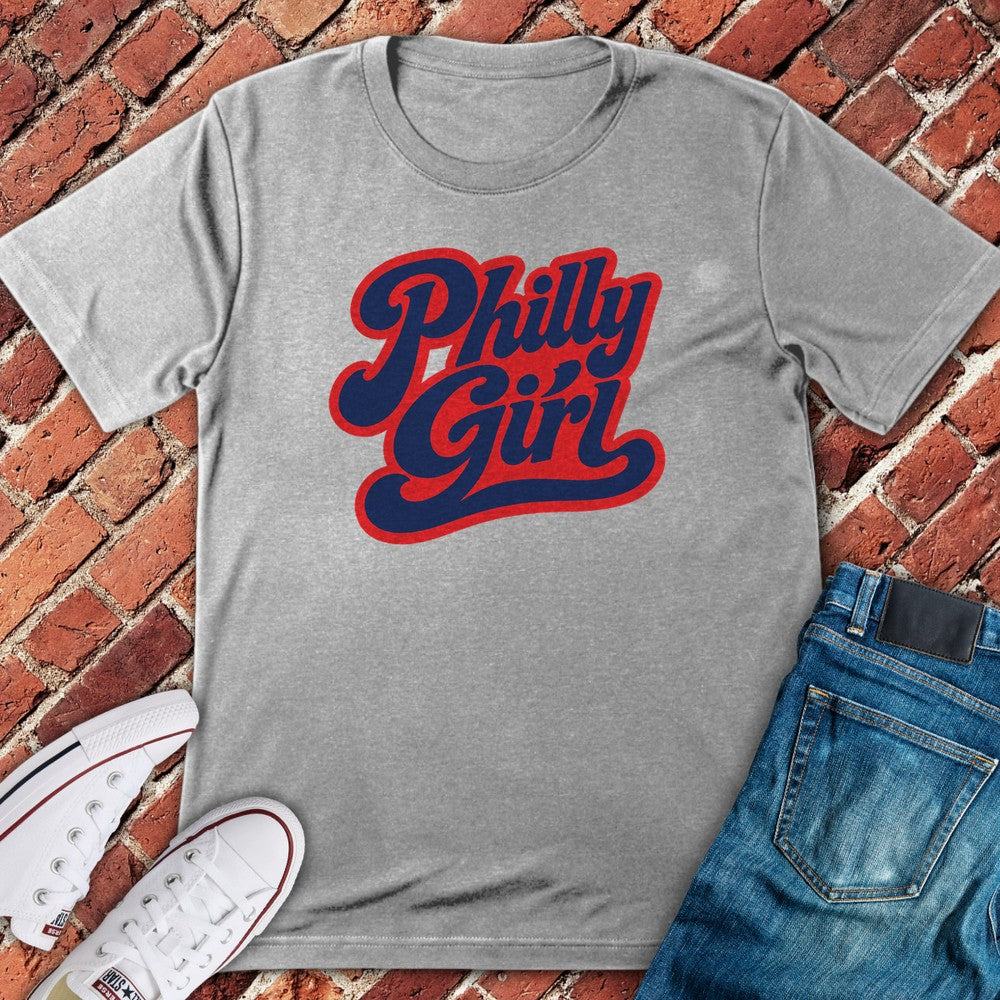Philly Girl T-Shirt - Sport Grey
