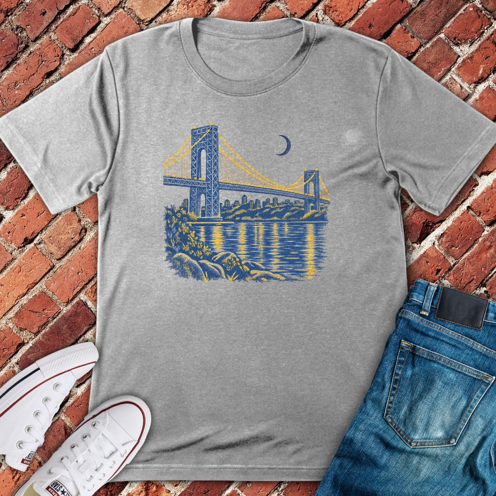 Bridge Lights T-Shirt - Sport Grey