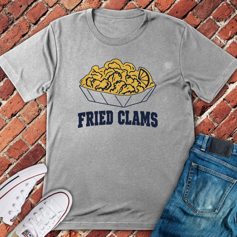 Fried Clams T-Shirt - Sport Grey