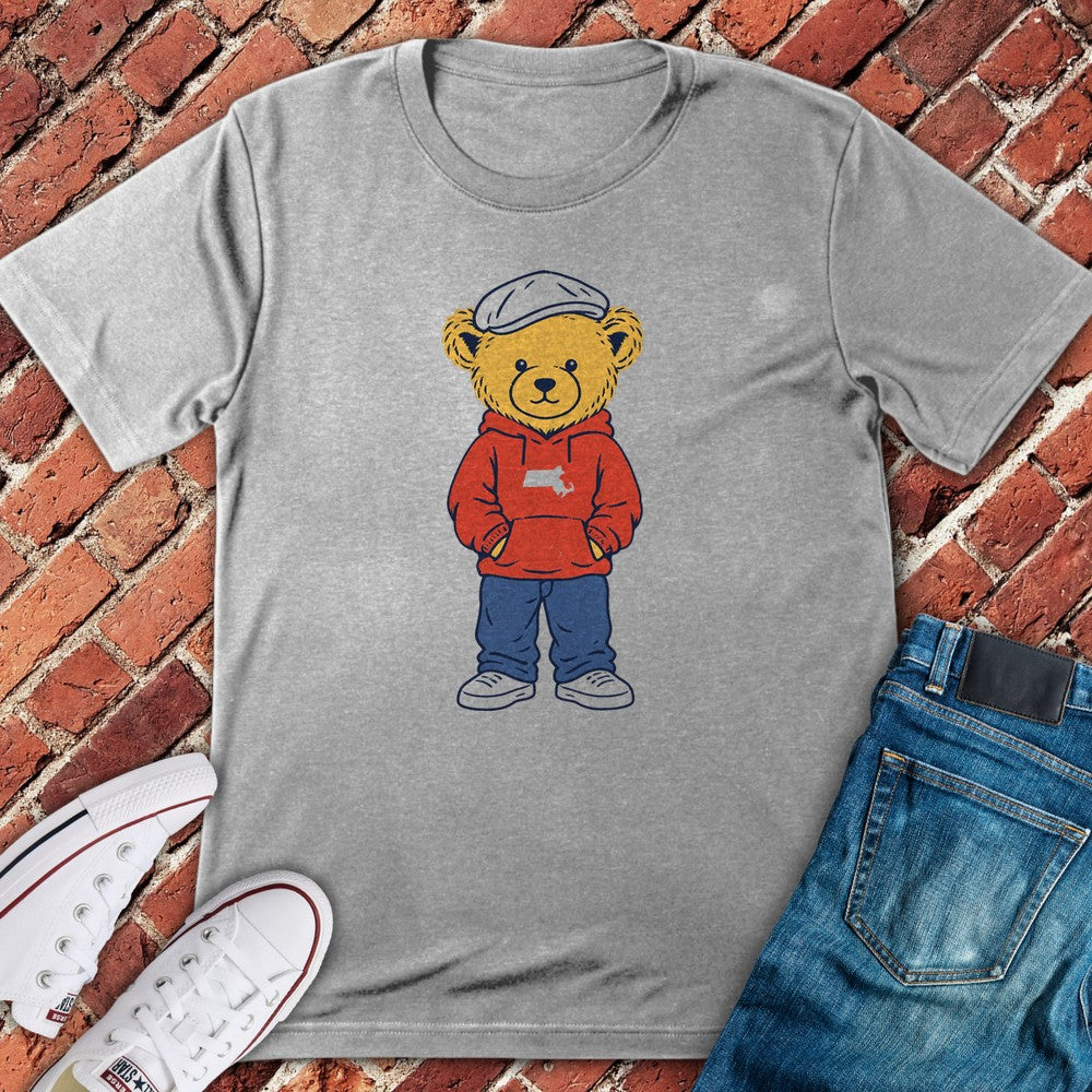Patch Teddy T-Shirt - Sport Grey