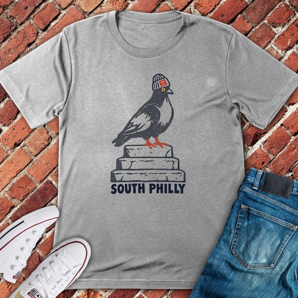 Stoop Pigeon T-Shirt - Sport Grey