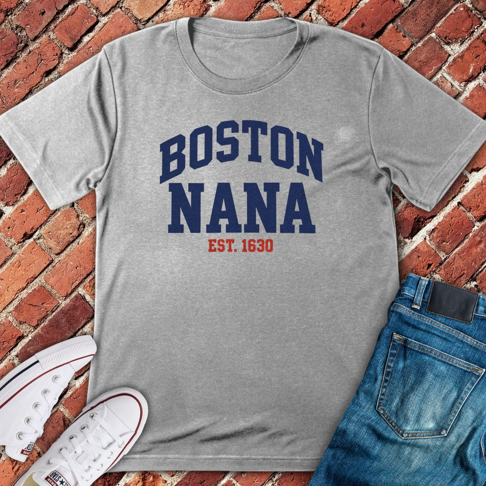 Boston Nana T-Shirt - Sport Grey