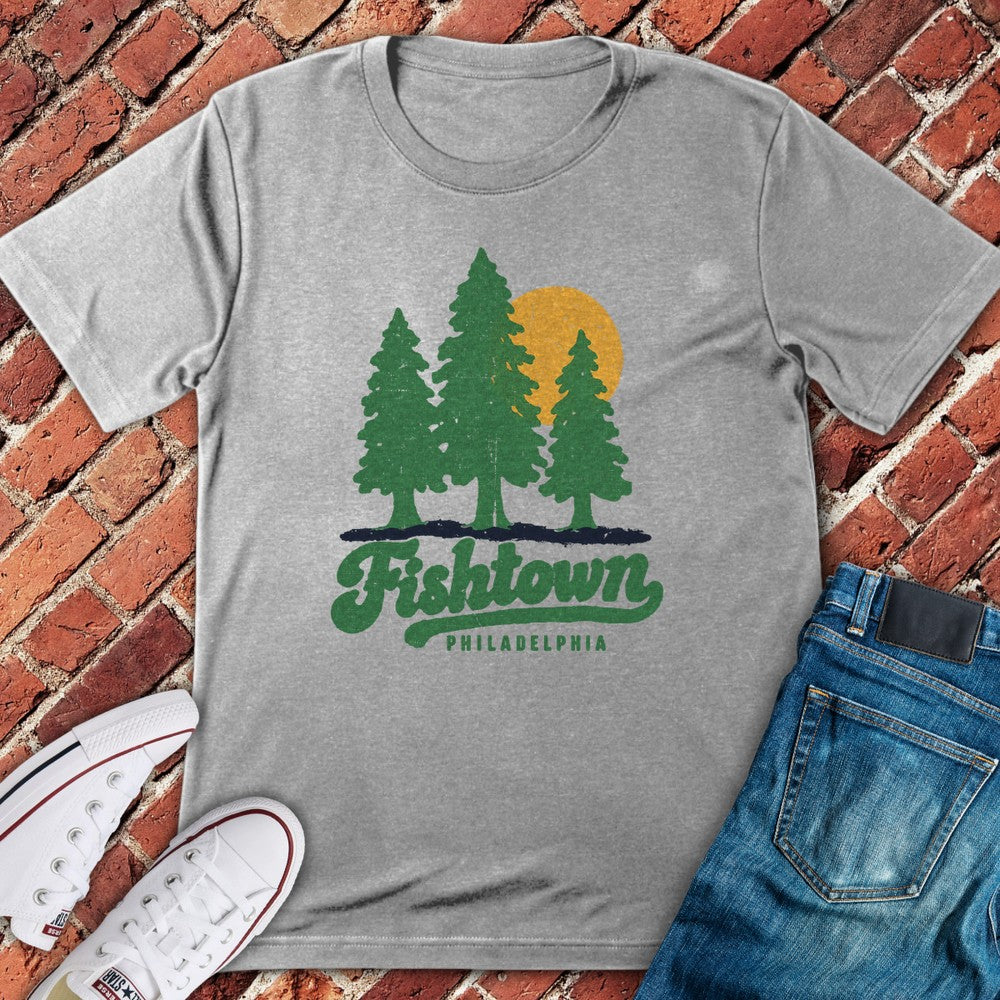 Fishtown Pines T-Shirt - Sport Grey