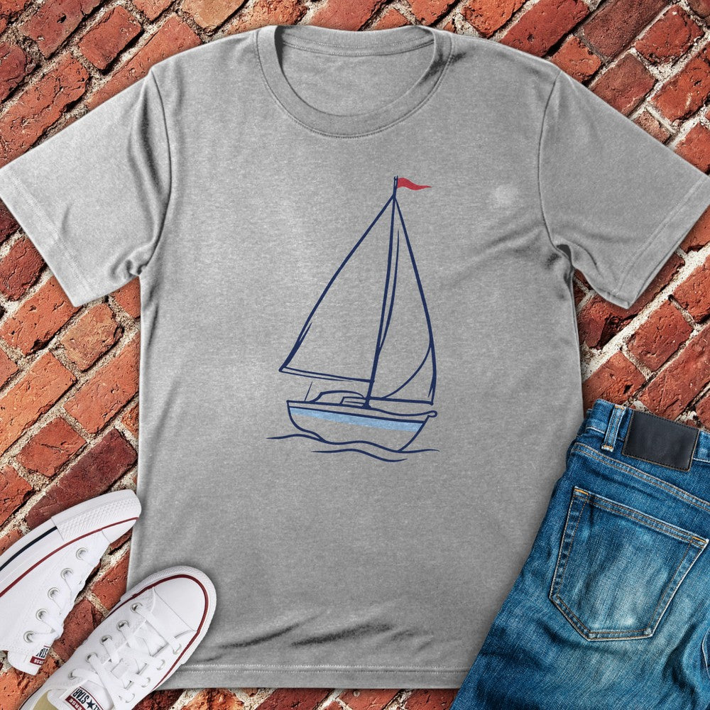 Harbor Sail T-Shirt - Sport Grey