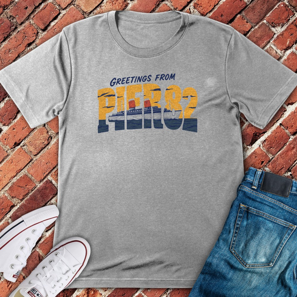 Pier 82 T-Shirt - Sport Grey