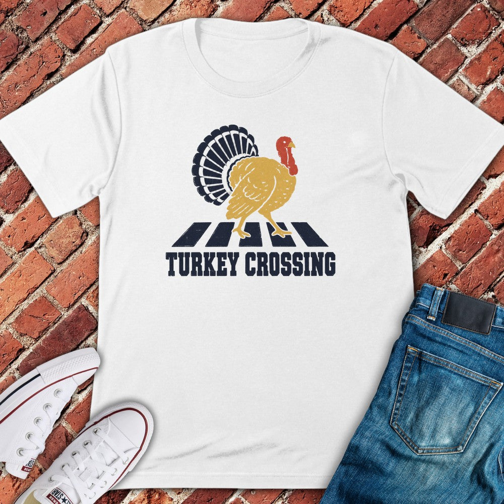 Turkey Crossing T-Shirt - White