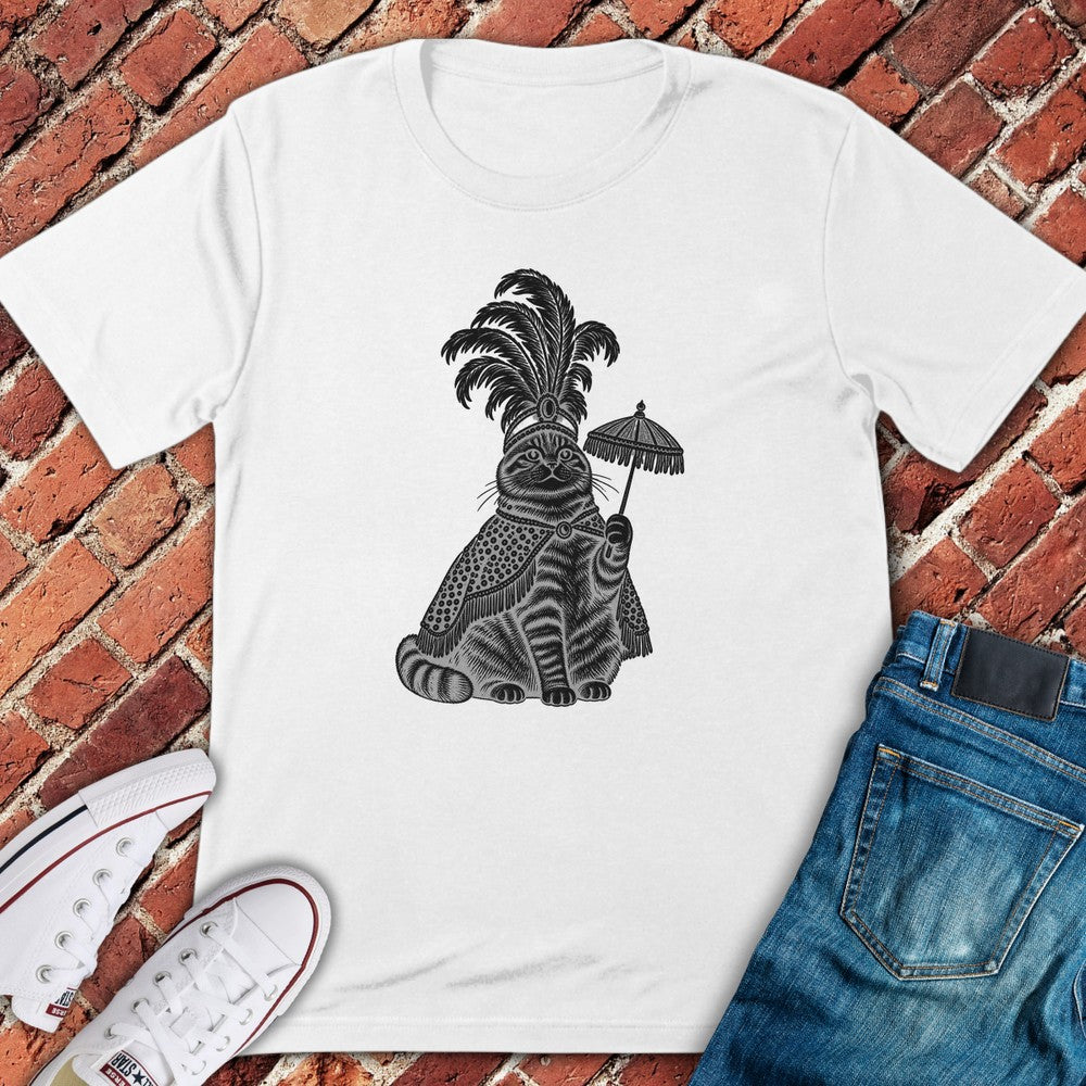 Mummer Cat T-Shirt - White