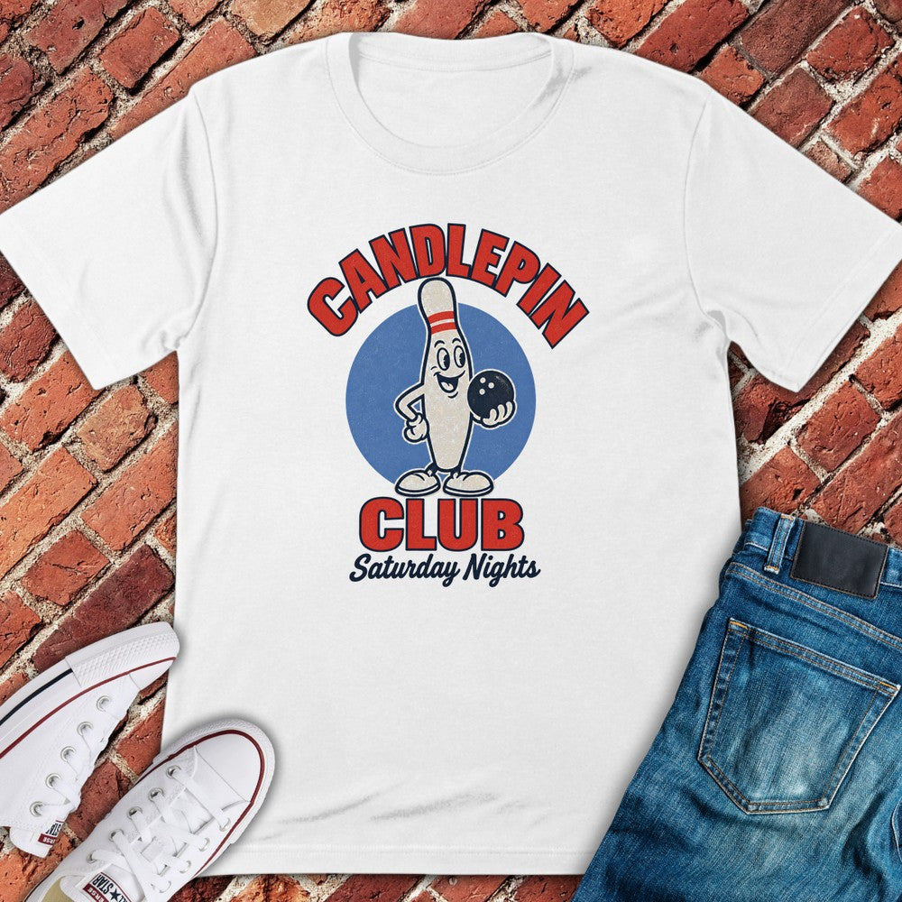 Candlepin Club T-Shirt - White