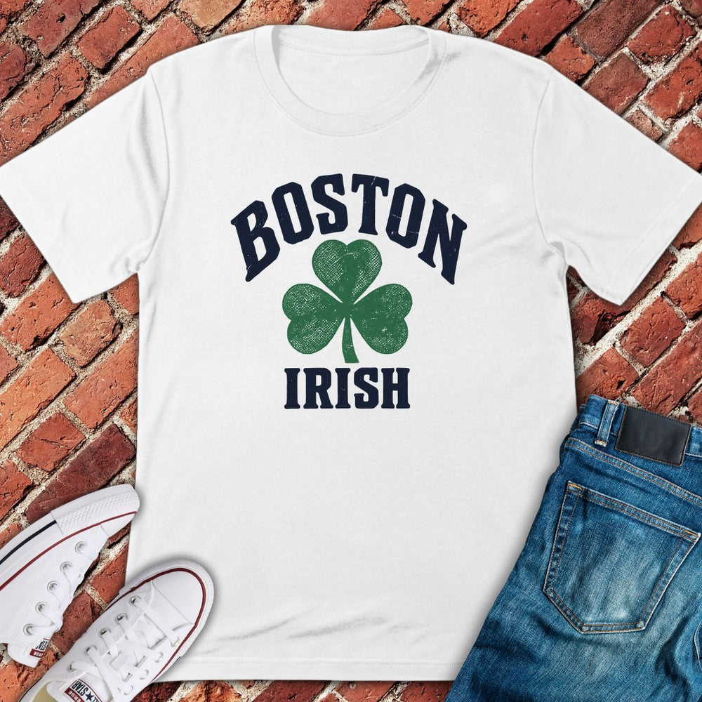 Boston Irish T-Shirt - White