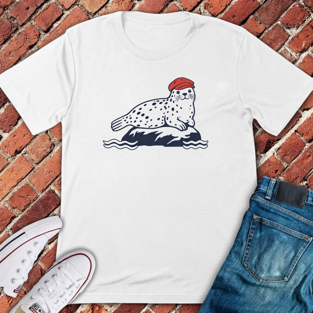 Harbor Seal T-Shirt - White