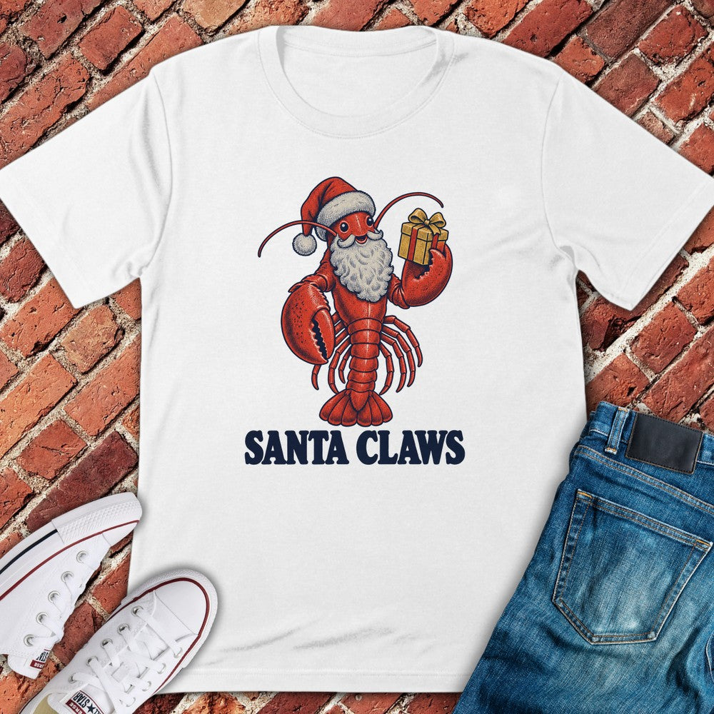 Santa Claws T-Shirt - White