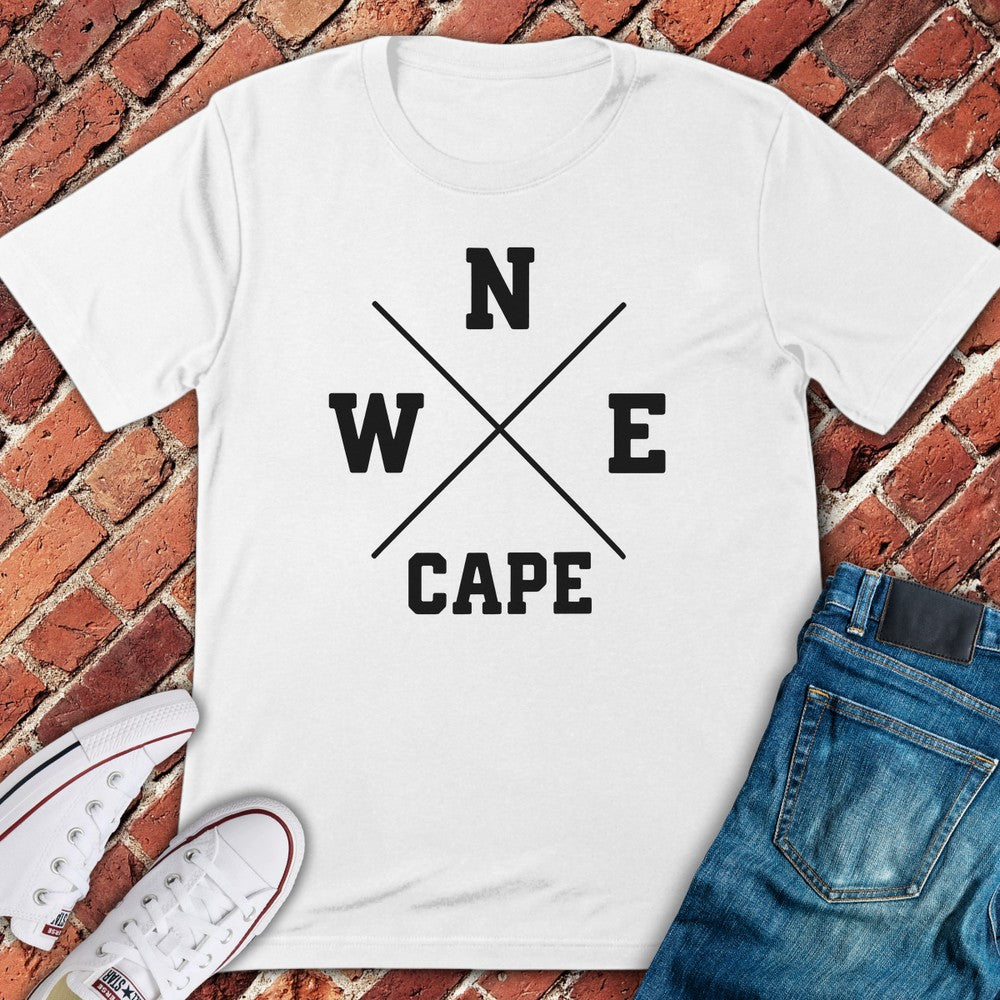Cape Compass T-Shirt - White