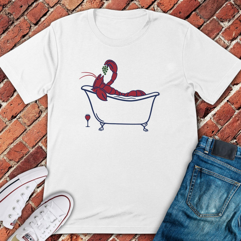 Lobster Bath T-Shirt - White