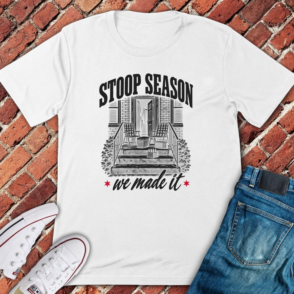 Stoop Season T-Shirt - White