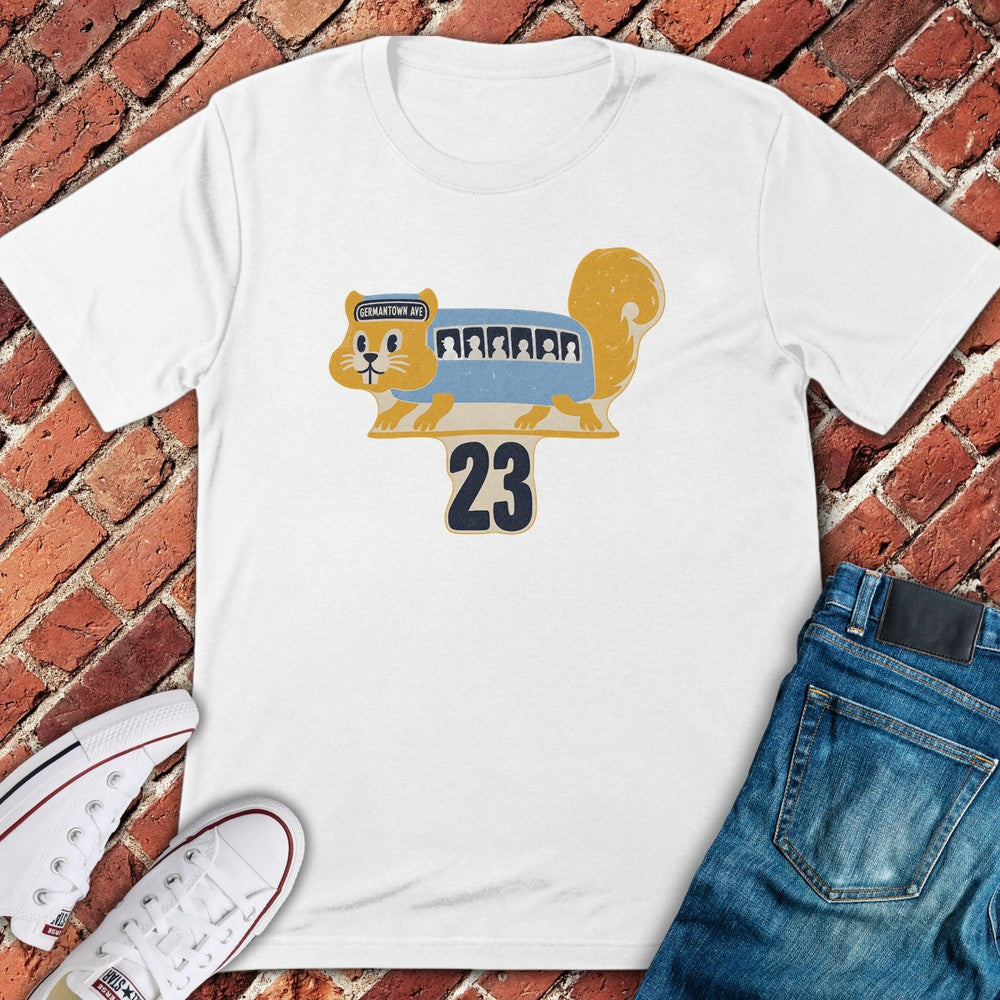 Germantown Squirrel T-Shirt - White