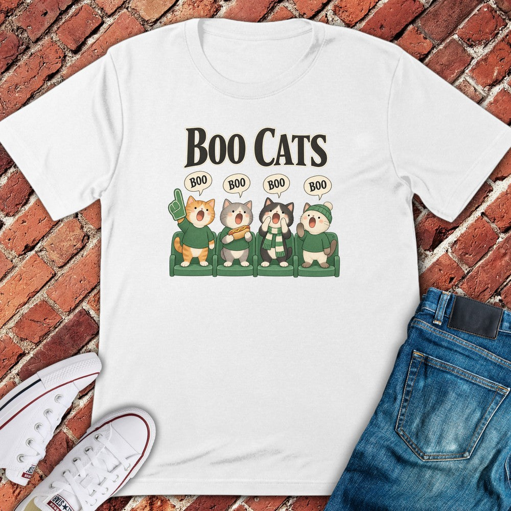 Boo Cats T-Shirt - White