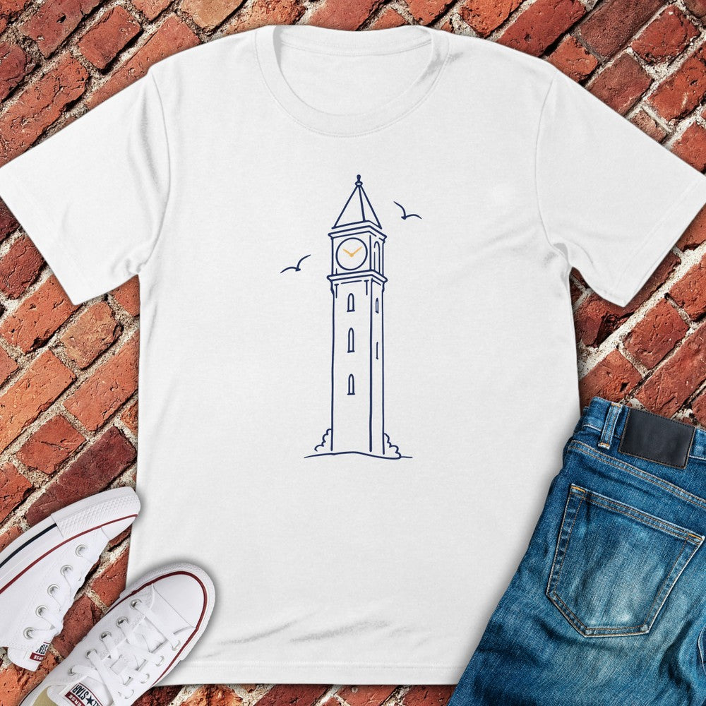 Custom Tower T-Shirt - White