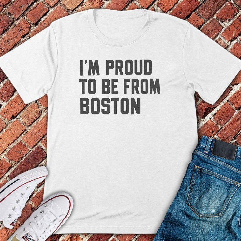 Boston Proud T-Shirt - White