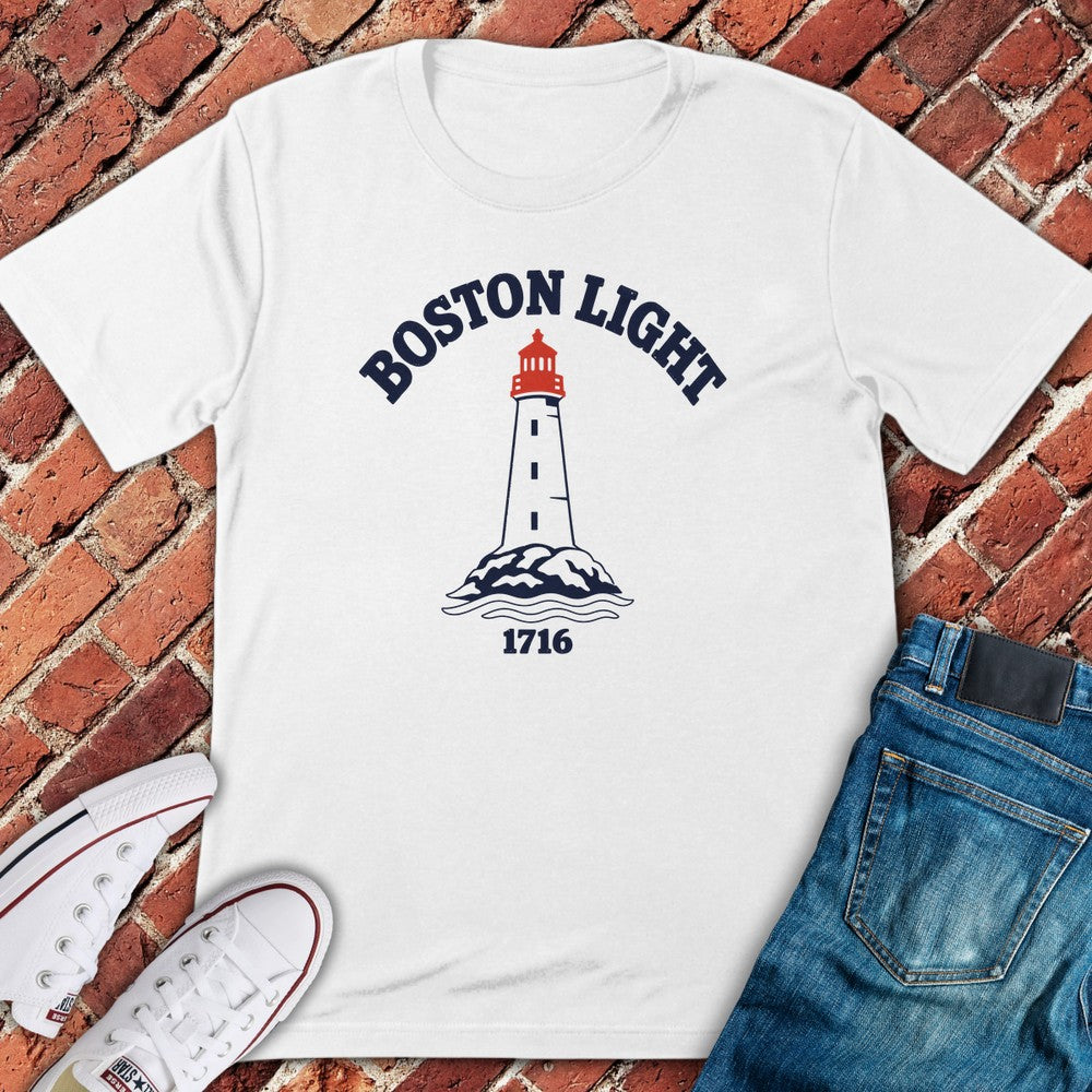 Boston Light T-Shirt - White