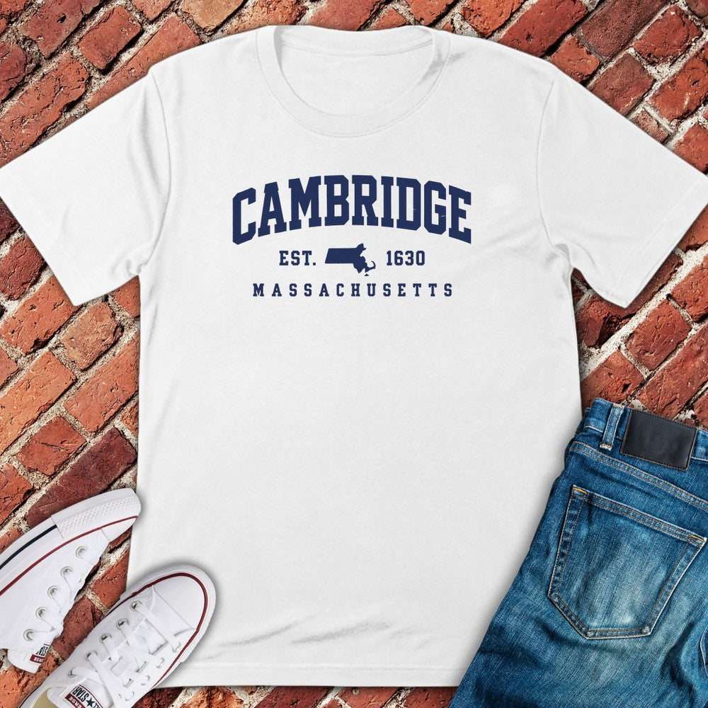 Cambridge Mass T-Shirt - White