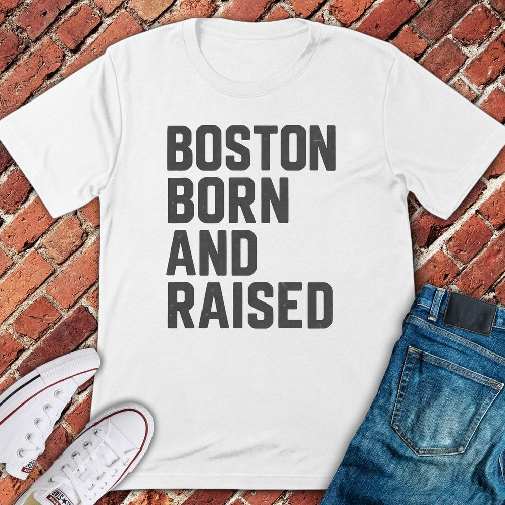 Boston Raised T-Shirt - White