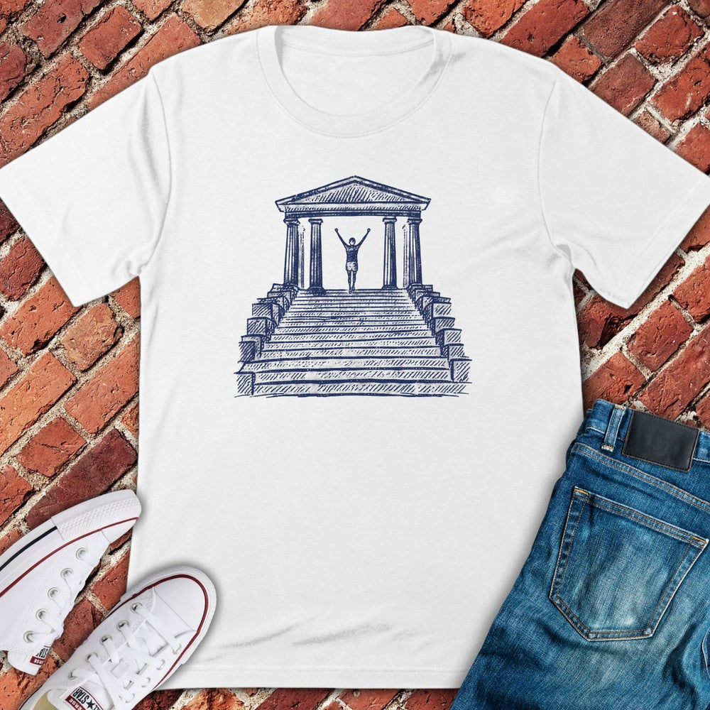 Museum Steps T-Shirt - White