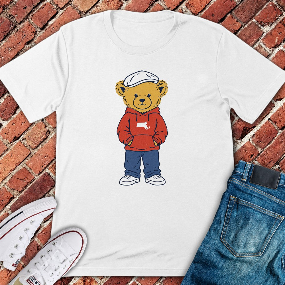Patch Teddy T-Shirt - White