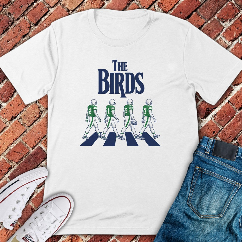 Crosswalk Birds T-Shirt - White